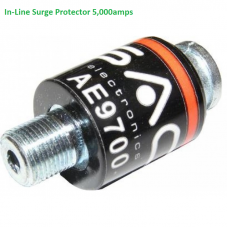 F Type In-Line Surge Protector - 5,000 amps F Type In-Line Surge Protector - 5,000 amps