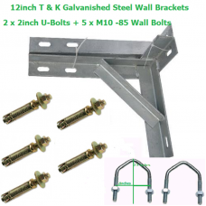 12 inch T+K Brackets Galvanized